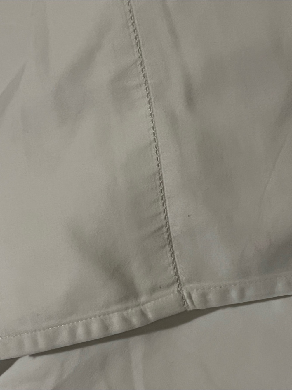Charter Club White Bedding Full size flat sheet